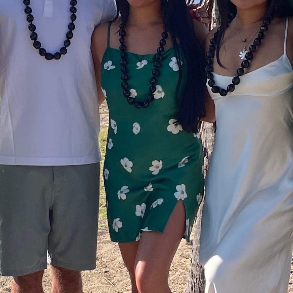 Green Floral Princess Polly Dress